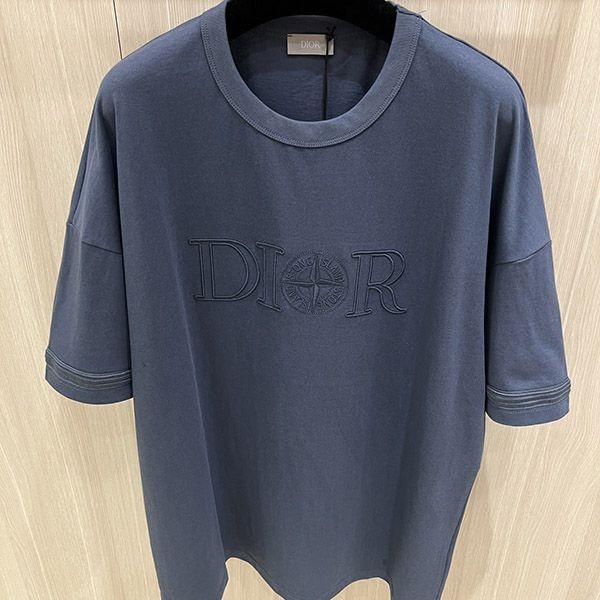 可愛い ディオール AND STONE ISLAND コットン n級品 Tシャツ dev85607